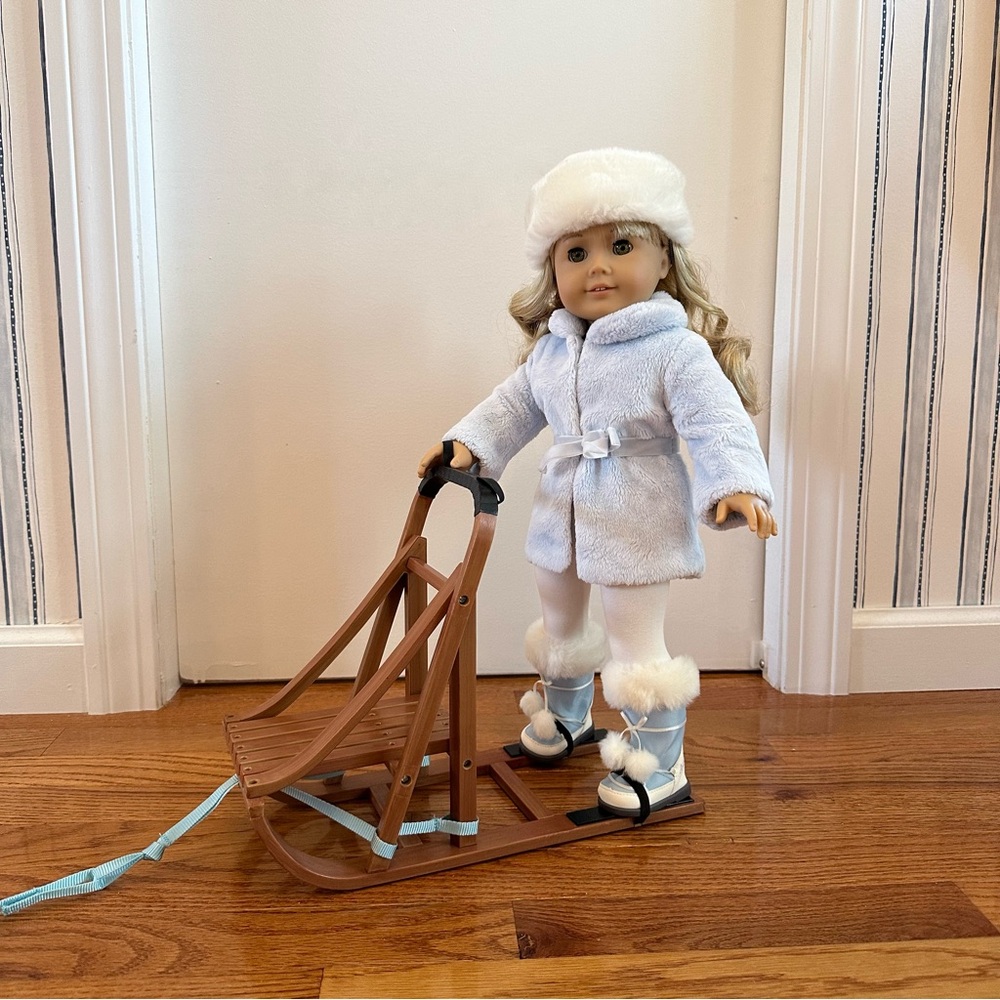 American Girl Dogsled and Outfit (doll not included)
